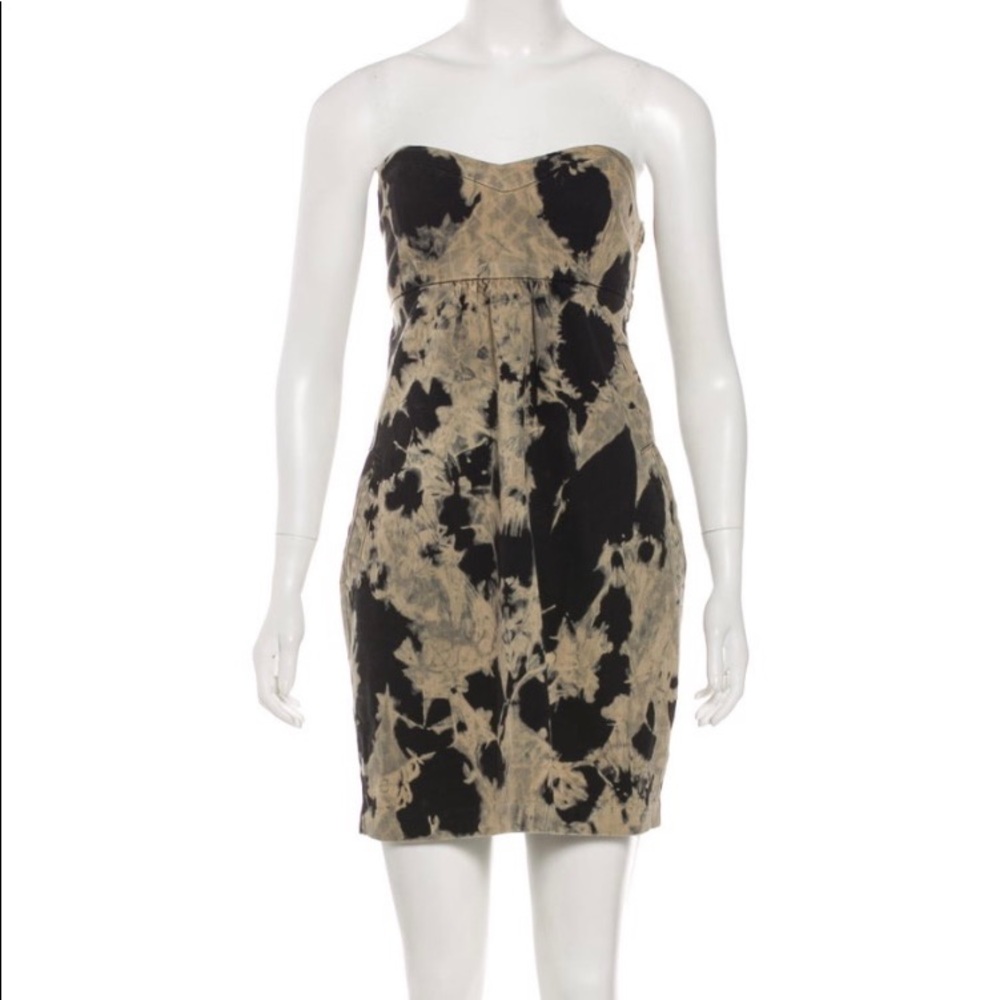 SALE! Current Elliott | Strapless Dress | Denim